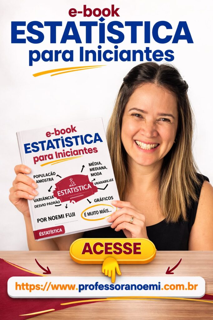 e-book de ESTATÍSTICA PARA INICIANTES